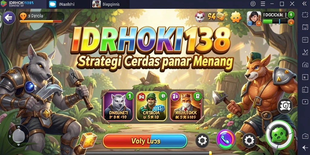 Tampilan gameplay mendebarkan di IDRHOKI138 dengan strategi yang intens.