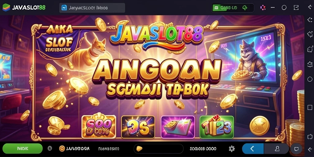 Tampilan gameplay JAVASLOT88 yang menarik dan seru.