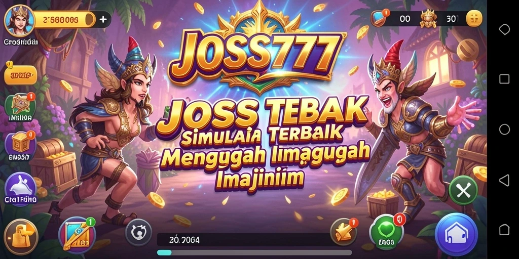 Tampilan gameplay menarik dan interaktif di JOSS777.