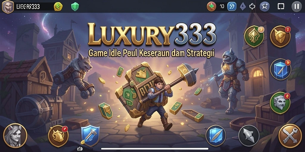 Tangkapan layar menampilkan gameplay LUXURY333 yang seru dan interaktif.