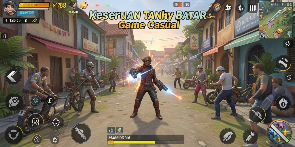 Screenshot gameplay MAMI188 yang penuh warna dan seru.