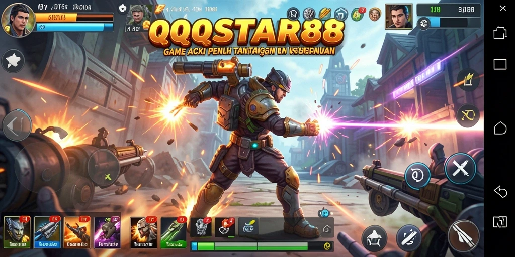 Tangkapan layar dari gameplay QQSTAR88 yang penuh aksi dan keseruan.