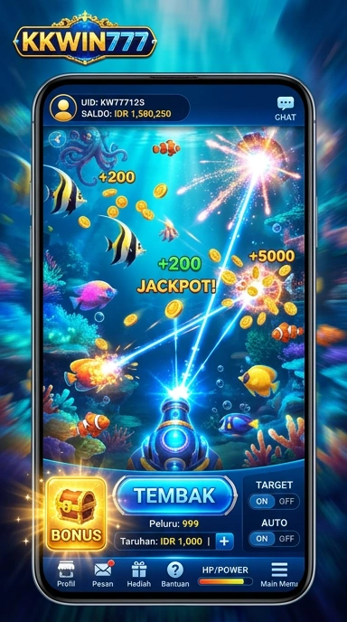Pengguna menikmati berbagai aplikasi di kkwin777.
